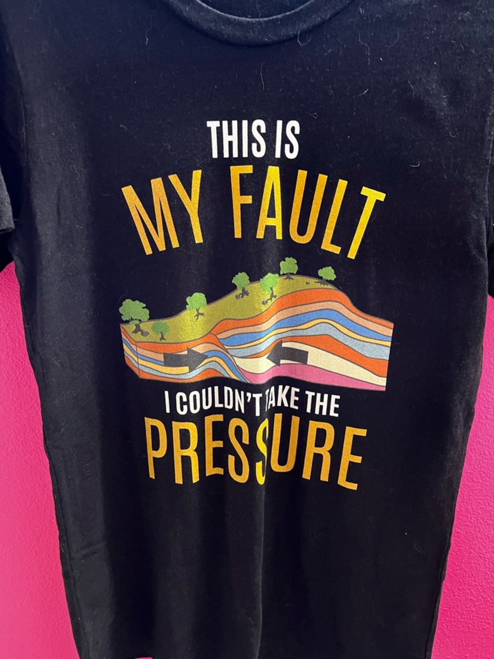 Earth Science “Fault” Graphic Tee
